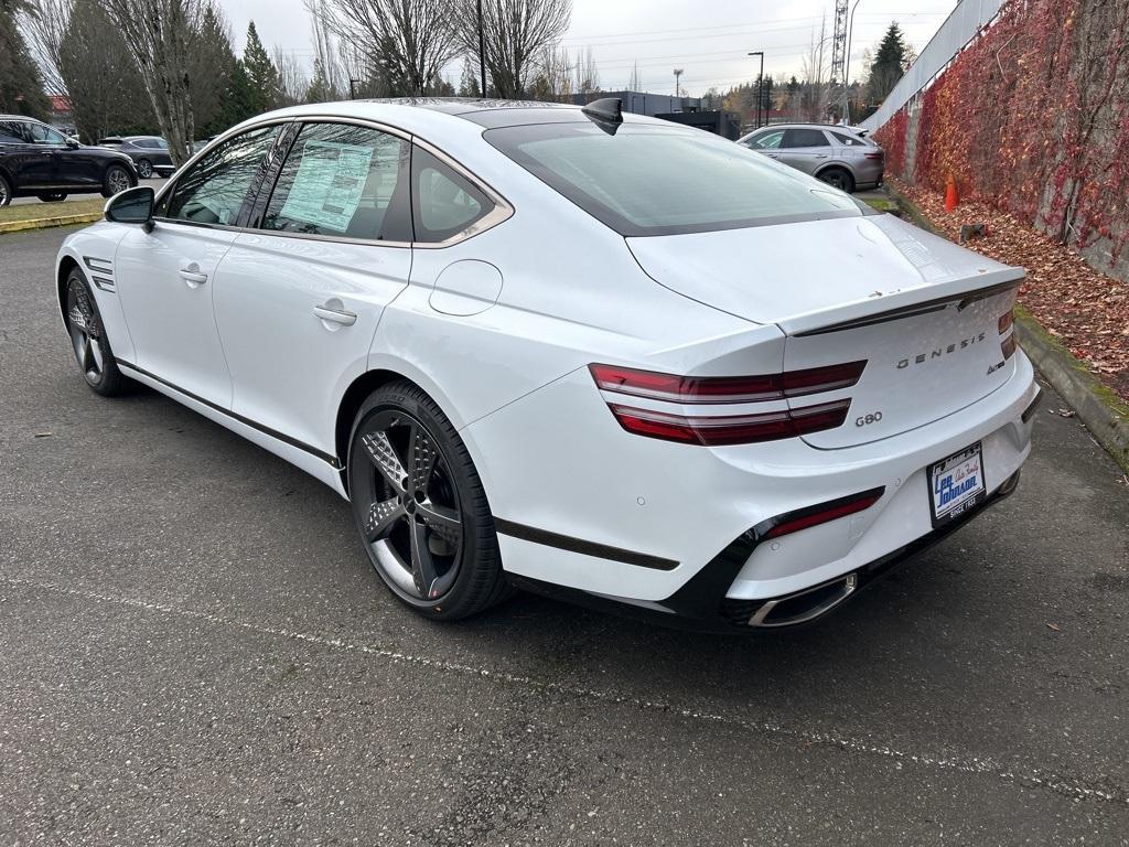 new 2025 Genesis G80 car, priced at $79,090