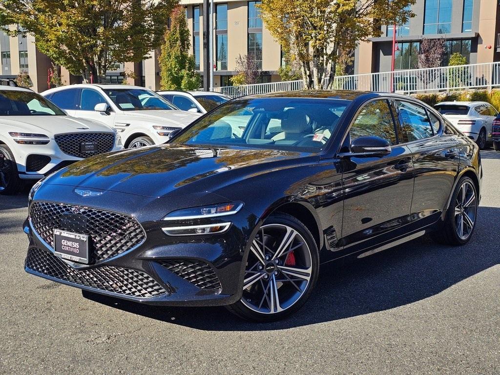 used 2025 Genesis G70 car, priced at $47,995