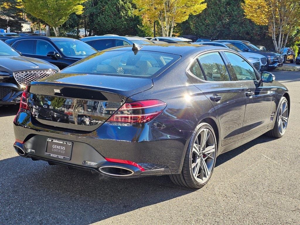used 2025 Genesis G70 car, priced at $47,995