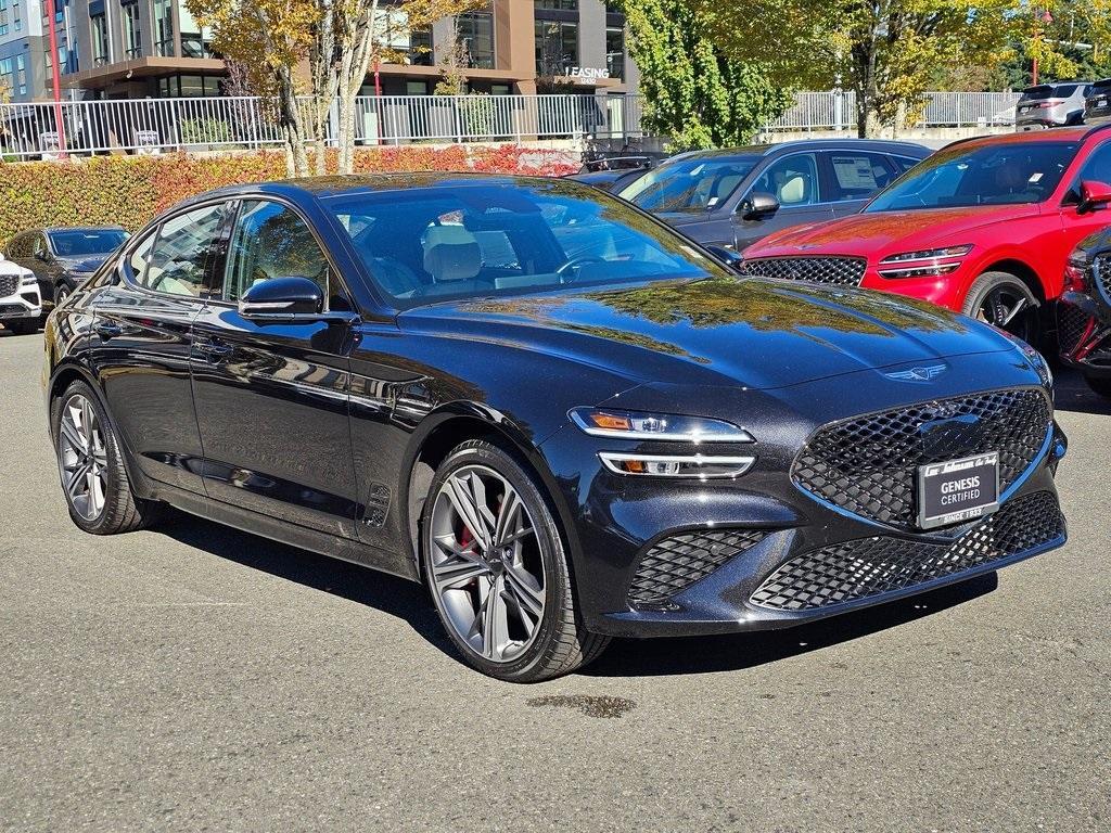 used 2025 Genesis G70 car, priced at $47,995