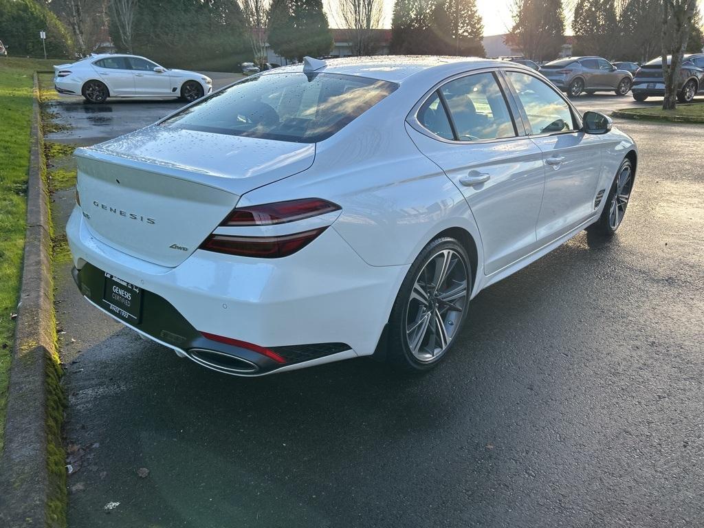 used 2024 Genesis G70 car, priced at $39,995