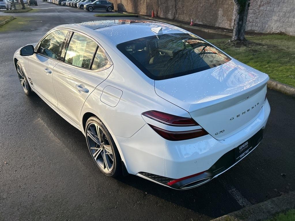 used 2024 Genesis G70 car, priced at $39,995