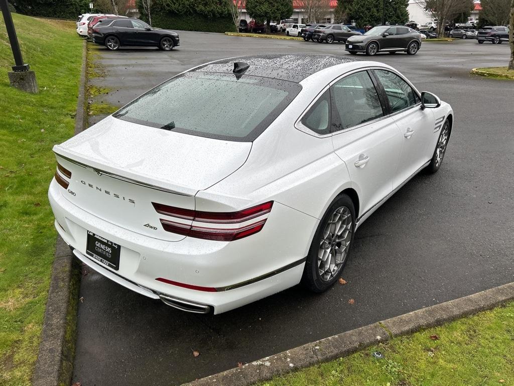 used 2024 Genesis G80 car, priced at $45,889