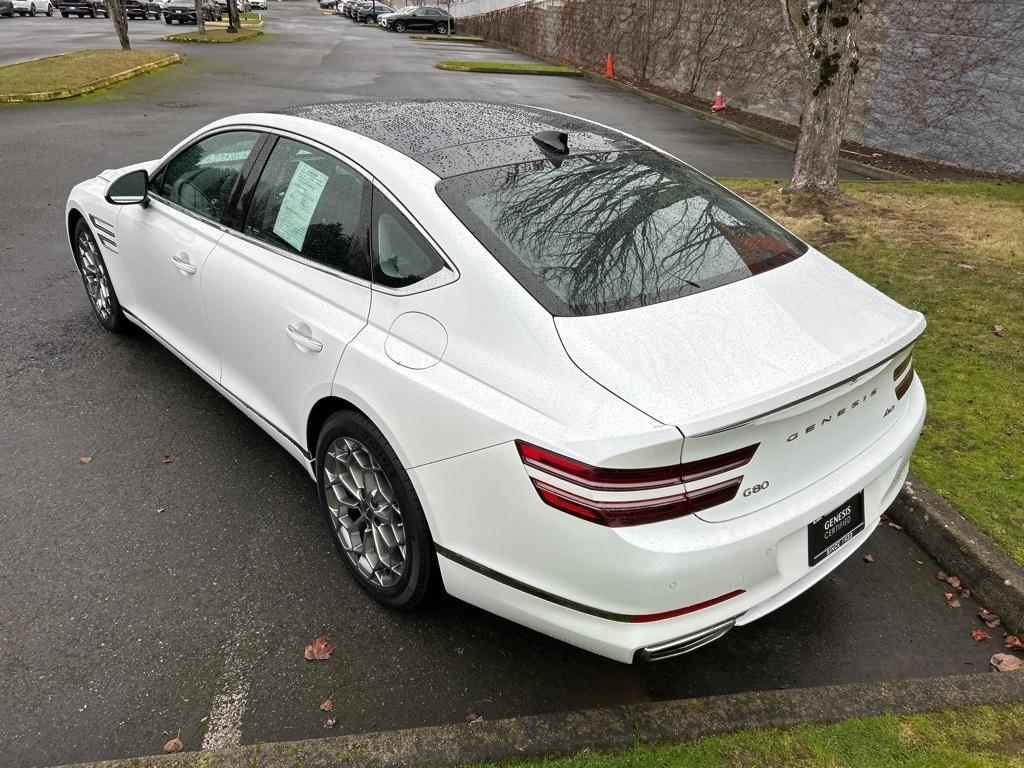 used 2024 Genesis G80 car, priced at $45,889