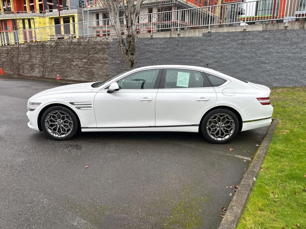 used 2024 Genesis G80 car, priced at $45,889