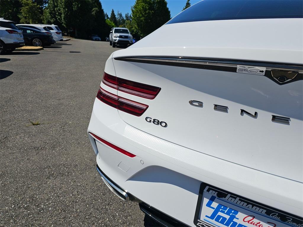 used 2024 Genesis G80 car, priced at $56,995