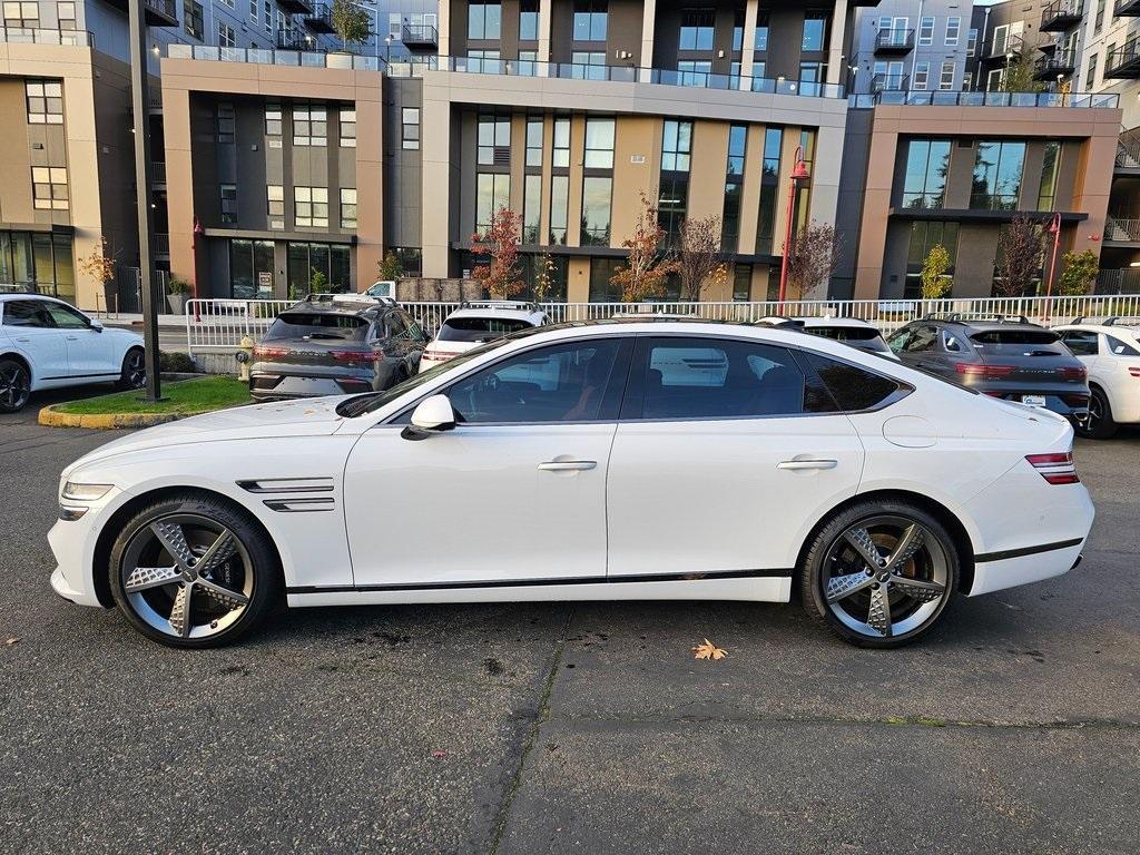 used 2024 Genesis G80 car, priced at $51,995