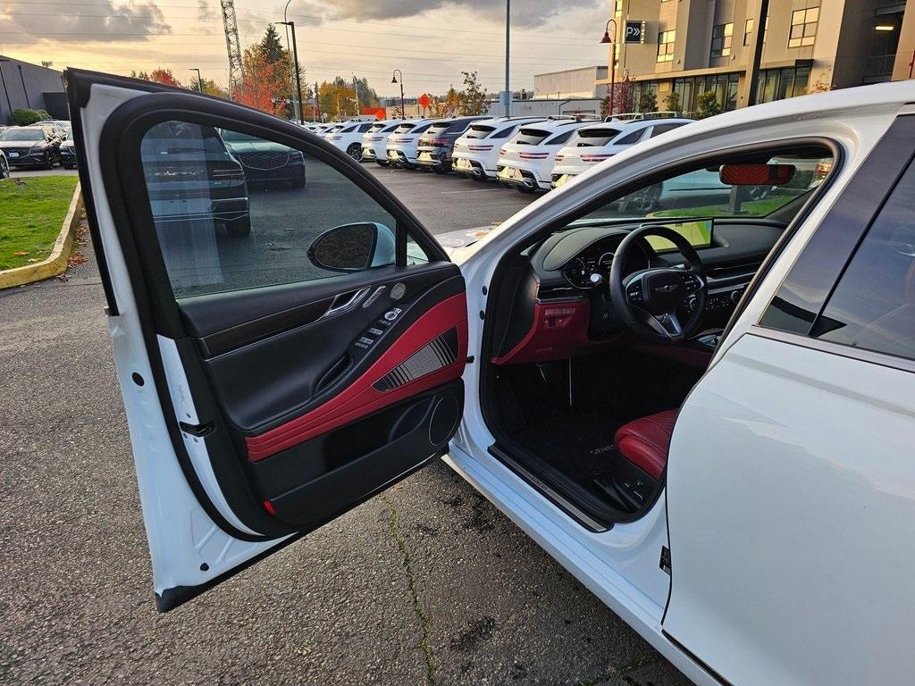 used 2024 Genesis G80 car, priced at $51,995