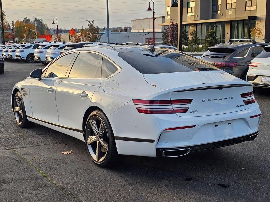 used 2024 Genesis G80 car, priced at $51,995