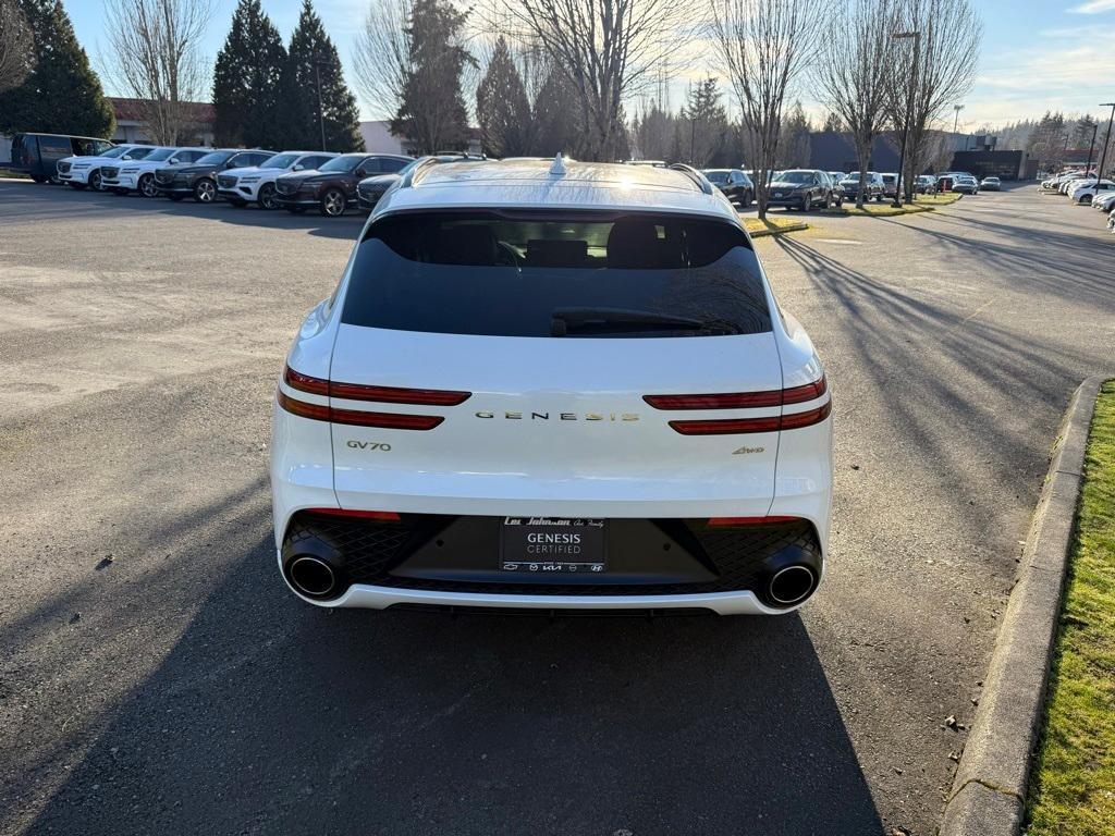 used 2025 Genesis GV70 car, priced at $53,997