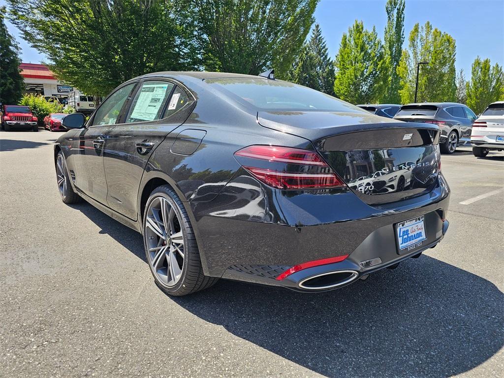 new 2025 Genesis G70 car, priced at $58,275