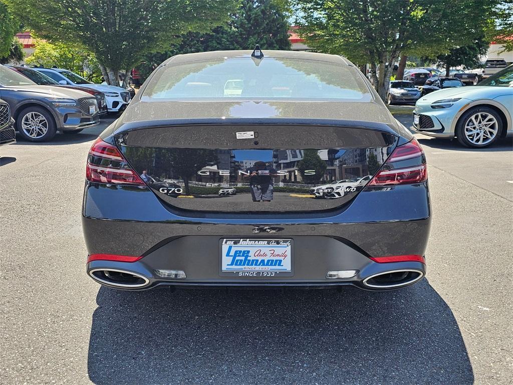new 2025 Genesis G70 car, priced at $58,275