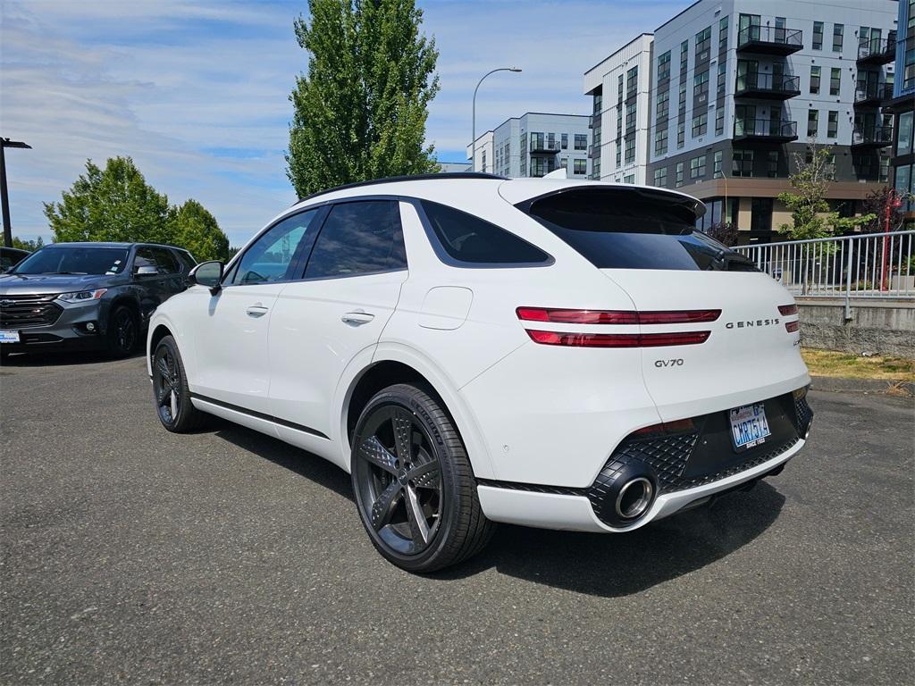 used 2024 Genesis GV70 car, priced at $50,995