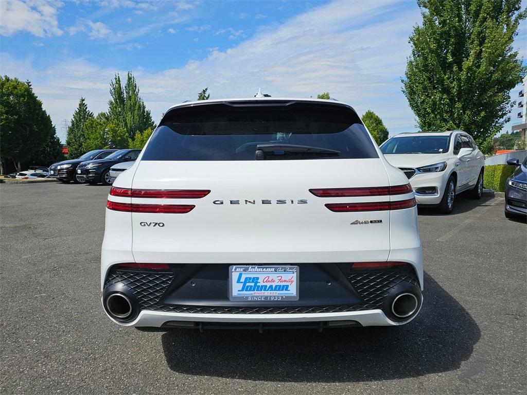 used 2024 Genesis GV70 car, priced at $50,995