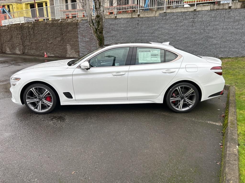 new 2025 Genesis G70 car, priced at $59,140