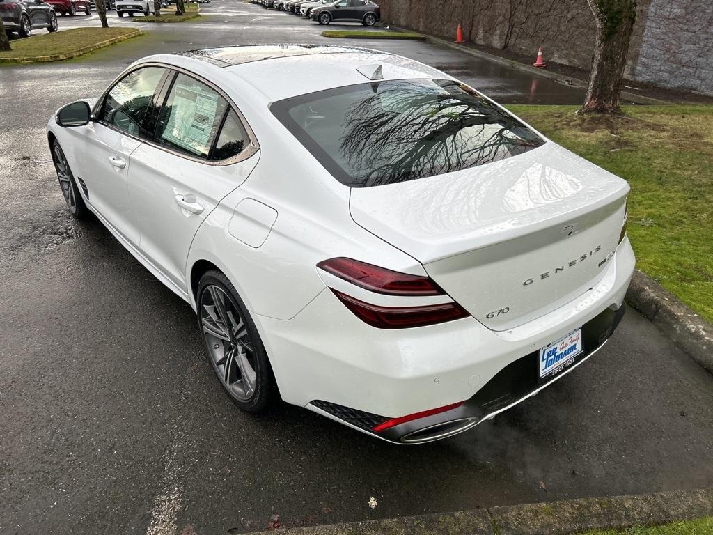 new 2025 Genesis G70 car, priced at $59,140