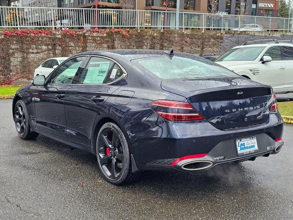 new 2026 Genesis G70 car, priced at $58,095