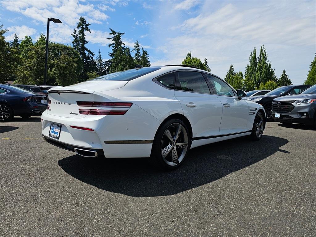 used 2024 Genesis G80 car, priced at $58,999