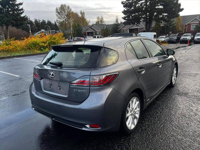 used 2012 Lexus CT 200h car, priced at $8,950