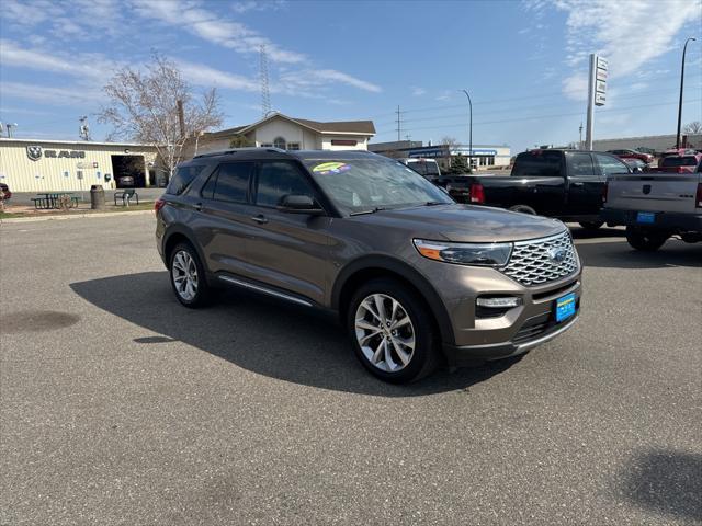 used 2021 Ford Explorer car, priced at $34,500