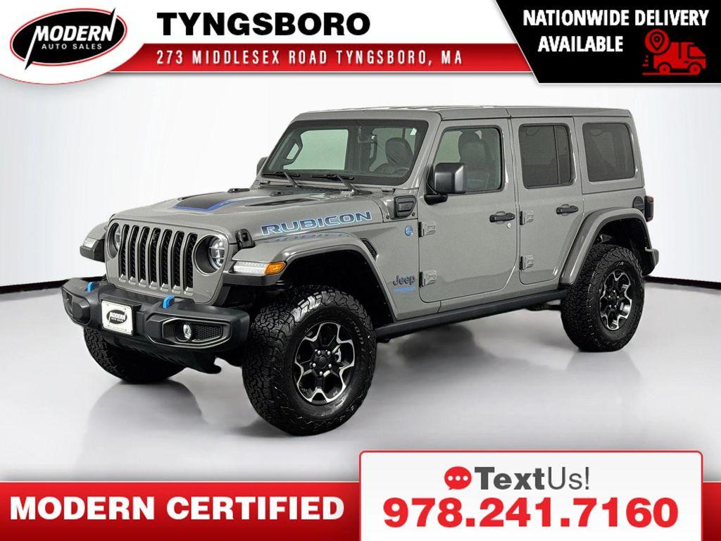 used 2021 Jeep Wrangler Unlimited 4xe car, priced at $34,450