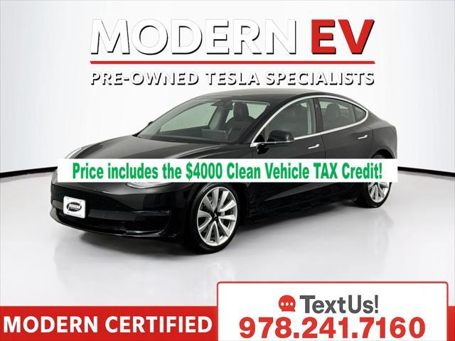 used 2019 Tesla Model 3 car, priced at $20,980