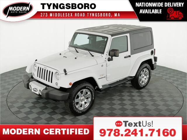 used 2015 Jeep Wrangler car, priced at $17,980