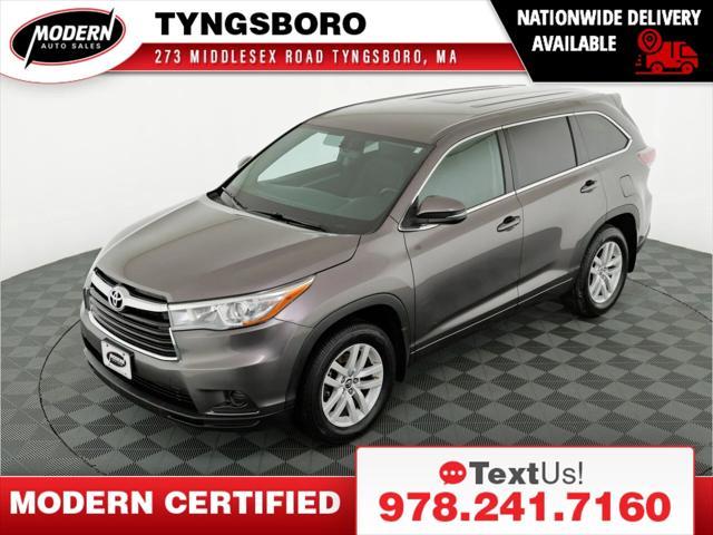 used 2016 Toyota Highlander car, priced at $20,980