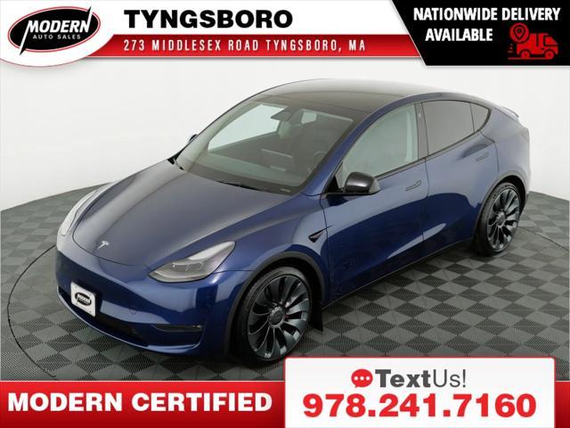 used 2022 Tesla Model Y car, priced at $31,480