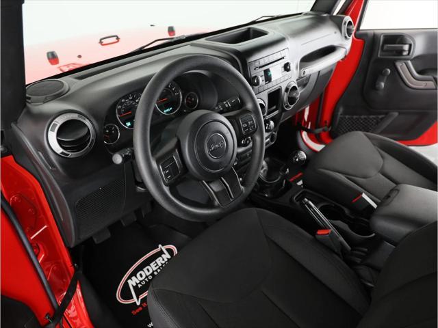 used 2017 Jeep Wrangler car, priced at $17,500