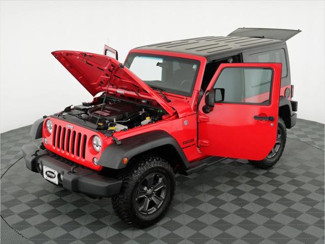 used 2017 Jeep Wrangler car, priced at $17,500