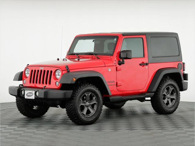 used 2017 Jeep Wrangler car, priced at $17,500