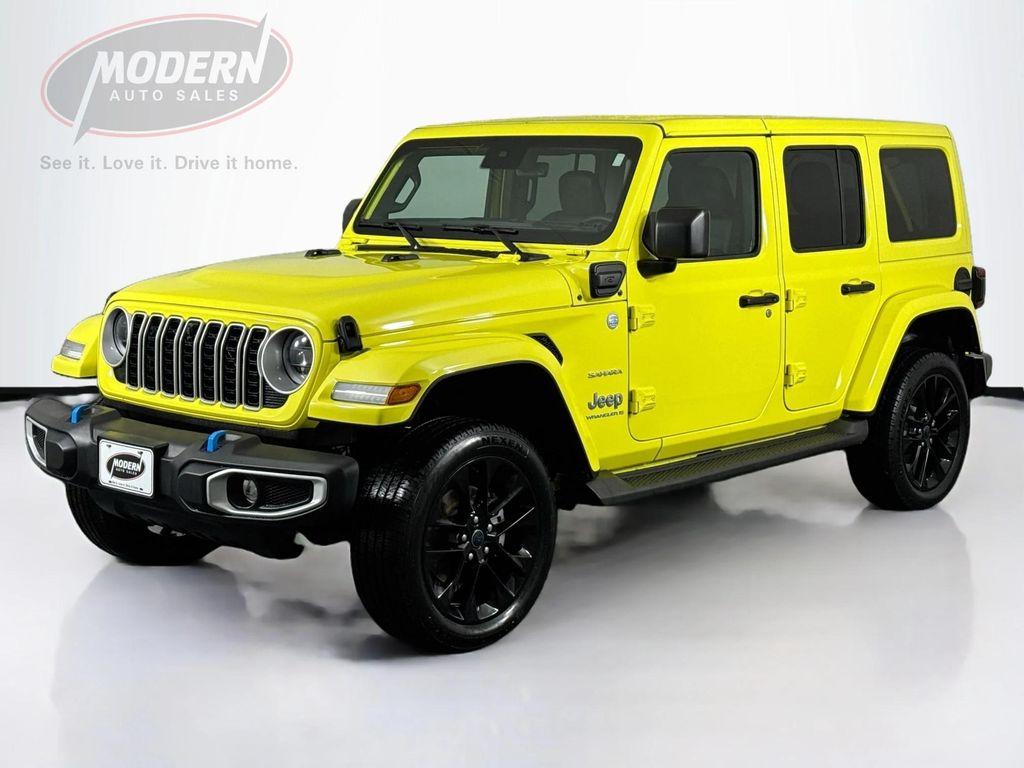 used 2024 Jeep Wrangler 4xe car, priced at $38,980