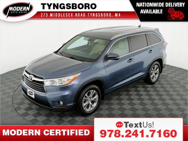 used 2014 Toyota Highlander car, priced at $19,980