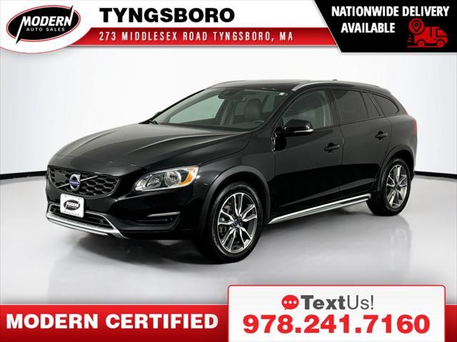 used 2018 Volvo V60 Cross Country car, priced at $21,980