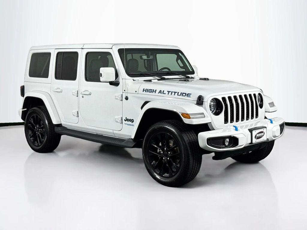 used 2021 Jeep Wrangler Unlimited 4xe car, priced at $35,980