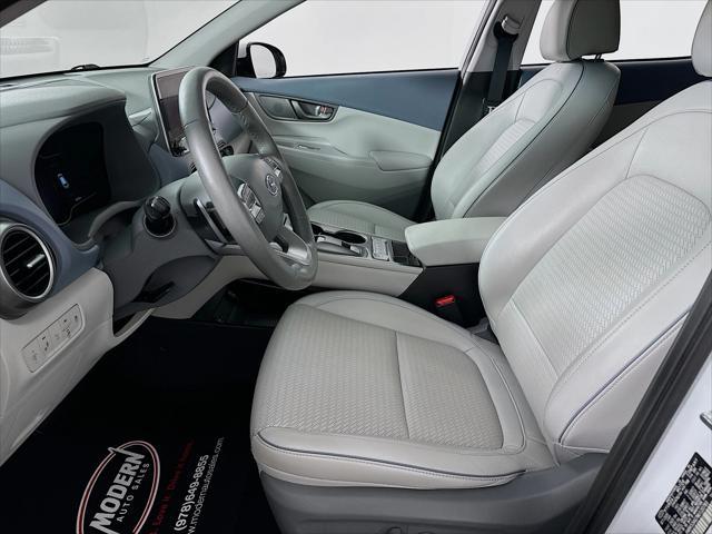 used 2021 Hyundai Kona EV car, priced at $16,980