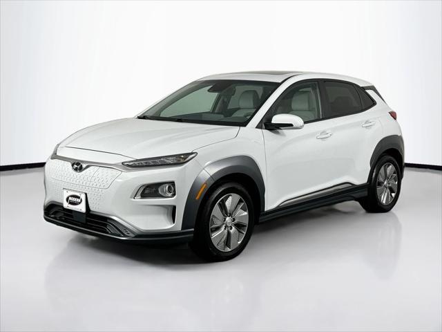 used 2021 Hyundai Kona EV car, priced at $16,980