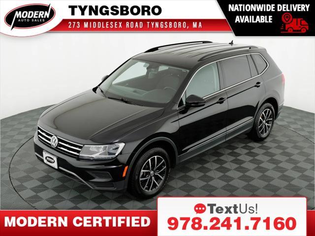 used 2021 Volkswagen Tiguan car, priced at $19,480