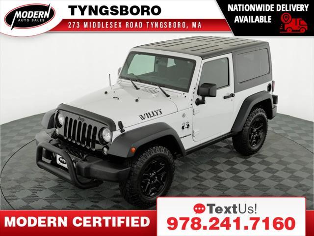 used 2016 Jeep Wrangler car, priced at $20,980