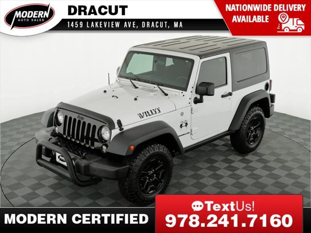 used 2016 Jeep Wrangler car, priced at $20,980