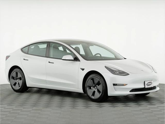 used 2023 Tesla Model 3 car, priced at $28,480