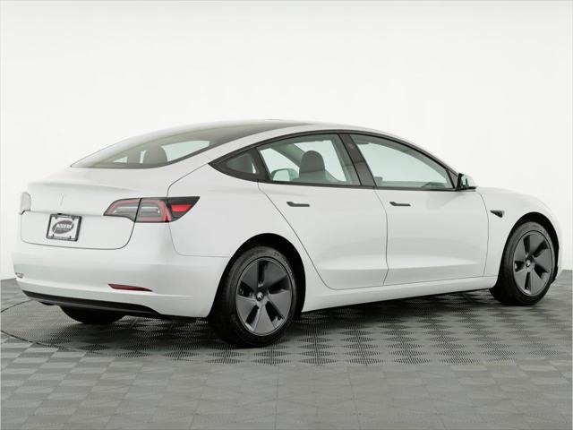 used 2023 Tesla Model 3 car, priced at $28,480