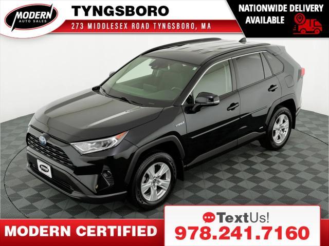 used 2021 Toyota RAV4 Hybrid car, priced at $29,500