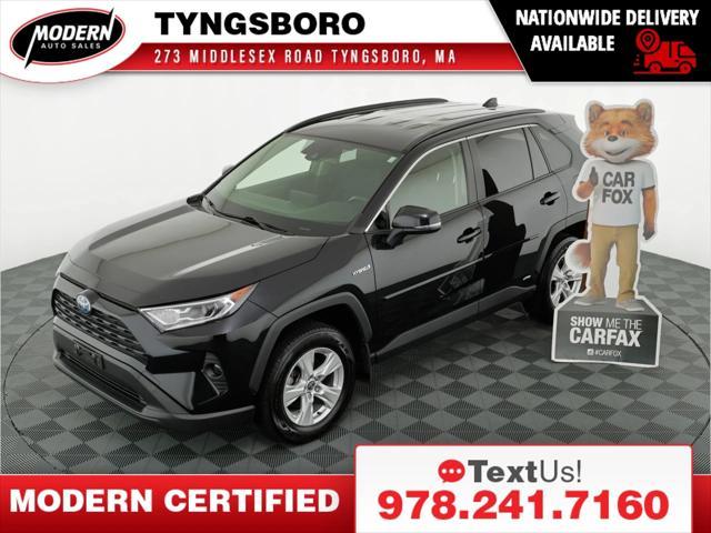 used 2021 Toyota RAV4 Hybrid car, priced at $29,500