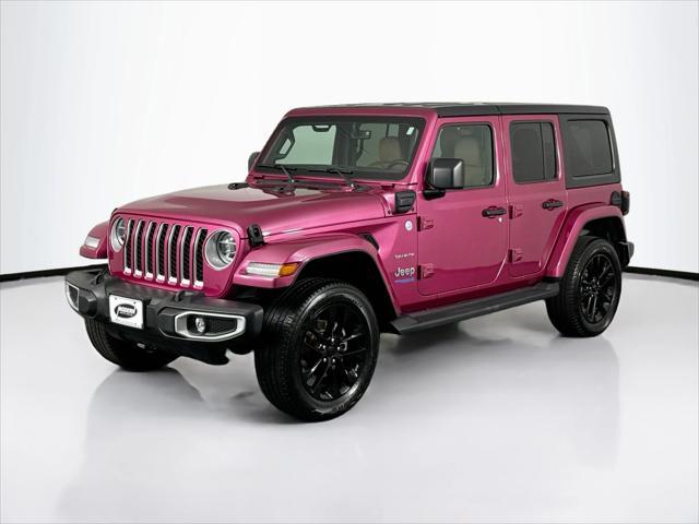 used 2021 Jeep Wrangler Unlimited 4xe car, priced at $35,980