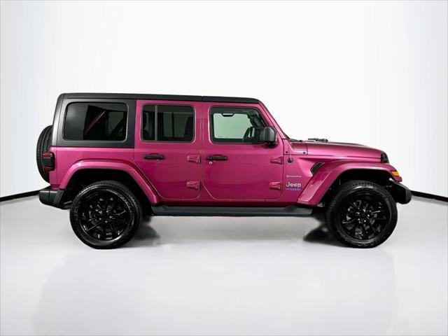 used 2021 Jeep Wrangler Unlimited 4xe car, priced at $35,980