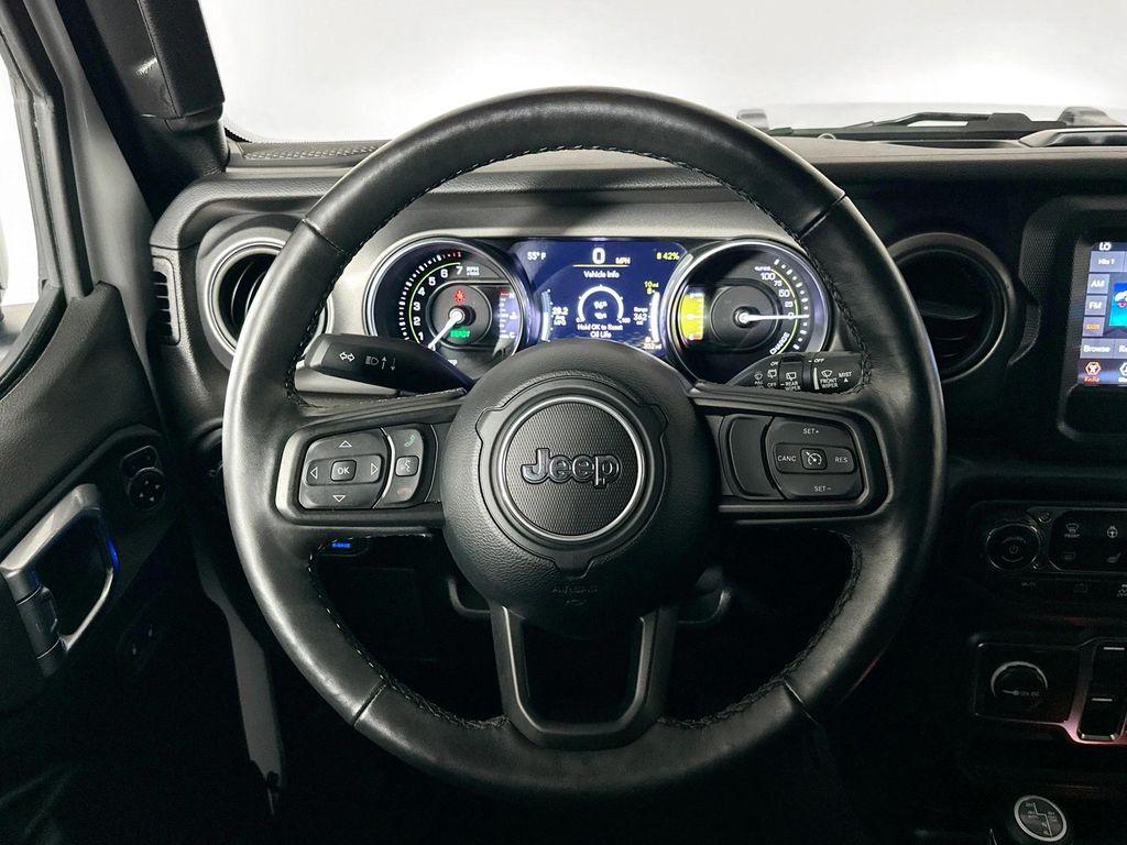 used 2023 Jeep Wrangler 4xe car, priced at $33,500