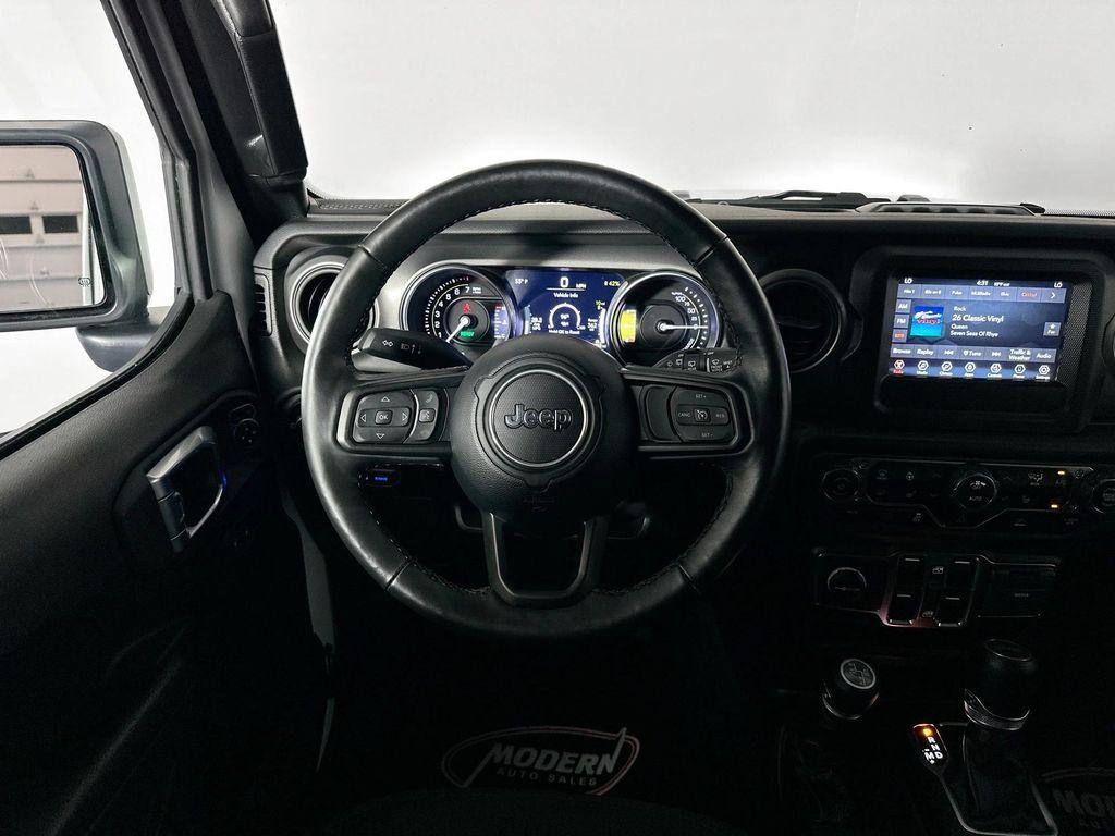 used 2023 Jeep Wrangler 4xe car, priced at $33,500