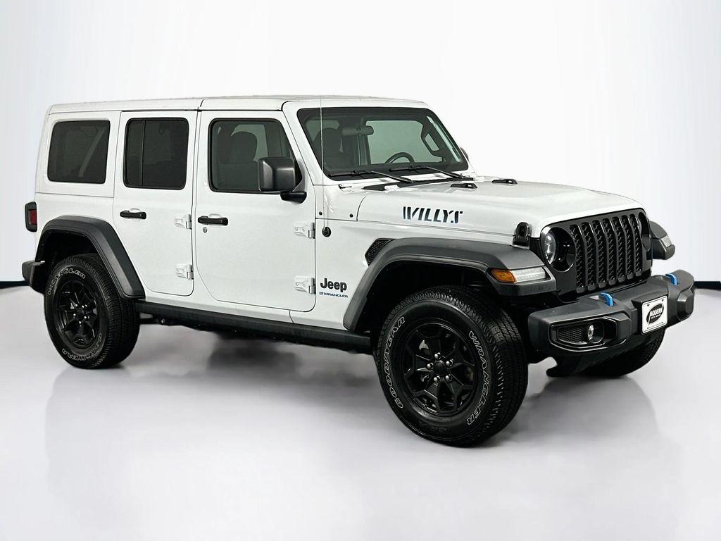 used 2023 Jeep Wrangler 4xe car, priced at $33,500